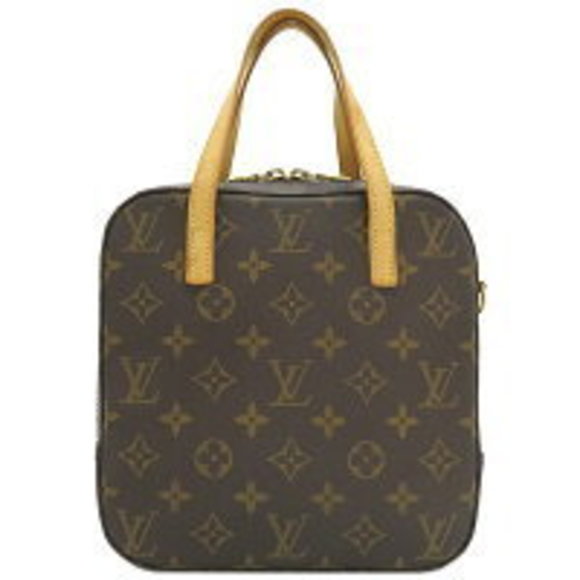 Louis Vuitton Spontini Monogram Canvas Bag Brown Shoulder - Picture 1 of 9